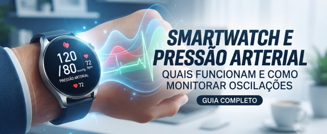 Smartwatch e Pressão Arterial: Modelos e Cuidados