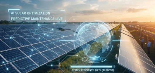 Como a Inteligência Artificial Está Revolucionando a Eficiência da Energia Solar