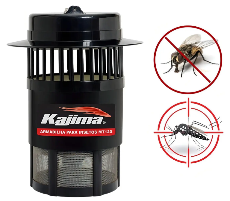 Armadilha Mata Mosquito Kajima Mt120 armadilha anti mosquitos e pernilongos
